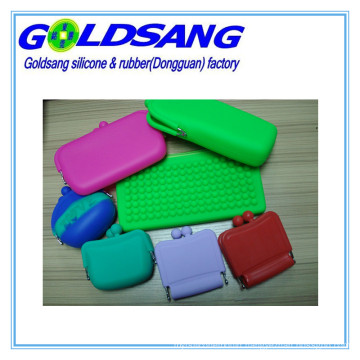 Different Design Eco-Friendly Silicone Wallet/Cosmetic Bag
